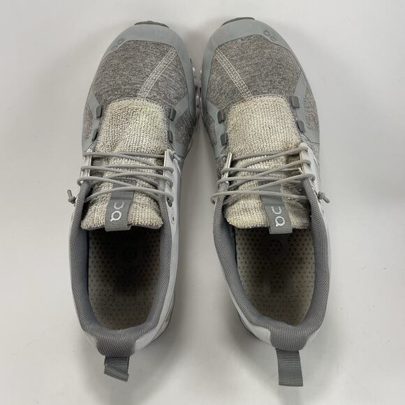 On Cloud Terry Running Shoes Womens Size 8.5 Gray Athletic Sneakers Slip On - Picture 5 of 12